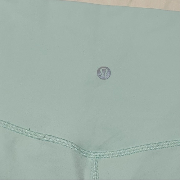 Lululemon align high rise 28" pant leggings delicate mint green nulu 10 - Picture 13 of 15